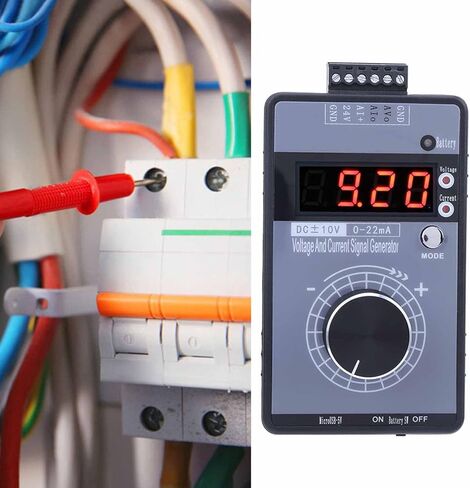 مولد إشارة الجهد الحالي، مولد الوظيفة، مولد إشارة الجهد، DC 0‑10V 0/0‑22mA واجهة العرض محاكي تناظري، شاشة عرض مكونة من 4 أرقام قابلة للتعديل، لتصحيح أخطاء لوحة PLC، واختبار الجهاز in Kuwait