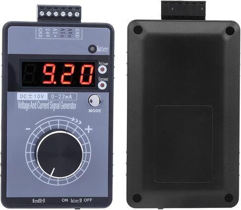 مولد إشارة الجهد الحالي، مولد الوظيفة، مولد إشارة الجهد، DC 0‑10V 0/0‑22mA واجهة العرض محاكي تناظري، شاشة عرض مكونة من 4 أرقام قابلة للتعديل، لتصحيح أخطاء لوحة PLC، واختبار الجهاز in Kuwait