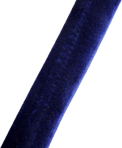 NovelBee 4pcs Blue Velvet Stanchion Ropes with Black Hooks,5 Feet Stanchion Queue Barrier Ropes,Crowd Control Velvet Rope Safety Barriers for Party Decorations in Saudi Arabia