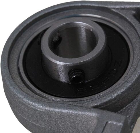 مزيج صناعي، Ideaker محاور بصرية أفقية 200 مم & مسمار مزدوج للسلسلة 8 مم دعم عمود مزدوج للوسادة وحمل مرنة للعمود من 15 in Kuwait