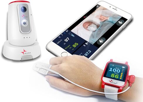 Guardian Angel GA2000 Lite Plus - Remote Wireless Wearable Vital Signs Monitoring, WiFi Video Monitoring & Alarm System (Adult) in Saudi Arabia