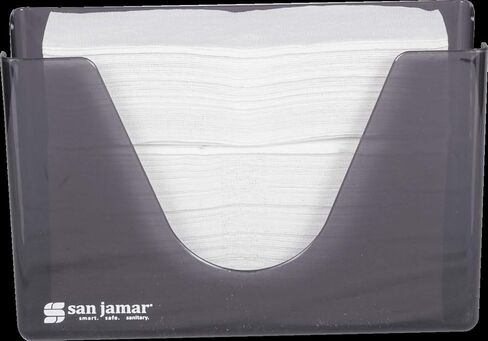 (أسود لؤلؤي) - موزع مناشف يوضع على الأسطح San Jamar T1720TBK، أسود لؤلؤي in Kuwait