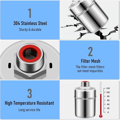 صمام تعويم المياه التلقائي، صمام تعويم خزان المياه 1/2 بوصة لحوض مياه الماشية، 304 من الفولاذ المقاوم للصدأ إغلاق تلقائي لخزان المياه لبرك خزان المياه، أحواض السمك، تربية الأحياء المائية، الزراعة المائية والخزان in Kuwait