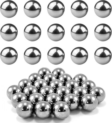 100 قطعة كرات تحمل فولاذية 16 مم/0.625 بوصة كرات تحمل فولاذية كروم دقيقة G25 (5/8 بوصة) in Kuwait