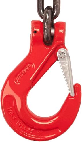 13FT سلسلة حبال 5/16 بوصة × 13 قدم سلسلة رفع المحرك G80 سبائك الصلب محرك سلسلة رافعة المصاعد رفع سلاسل حبال 5 طن مع 4 خطافات للساق in Kuwait