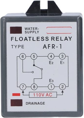 جهاز التحكم في مستوى السائل، AFR-1، مرحل مستوى غير عائم، قدرة اتصال عالية، مستشعر مستوى الماء، مفتاح تعويم، تيار متردد 110 فولت، 5 أمبير in Kuwait
