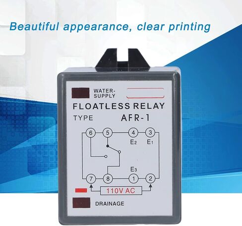 جهاز التحكم في مستوى السائل، AFR-1، مرحل مستوى غير عائم، قدرة اتصال عالية، مستشعر مستوى الماء، مفتاح تعويم، تيار متردد 110 فولت، 5 أمبير in Kuwait