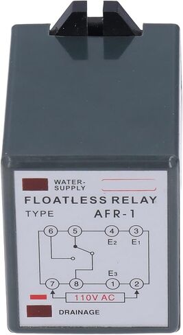 جهاز التحكم في مستوى السائل، AFR-1، مرحل مستوى غير عائم، قدرة اتصال عالية، مستشعر مستوى الماء، مفتاح تعويم، تيار متردد 110 فولت، 5 أمبير in Kuwait