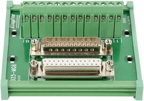 Jienk DB25 ذكر/أنثى D-SUB Din وحدة واجهة تثبيت السكك الحديدية، D-sub لوحة القطع الطرفية in Kuwait