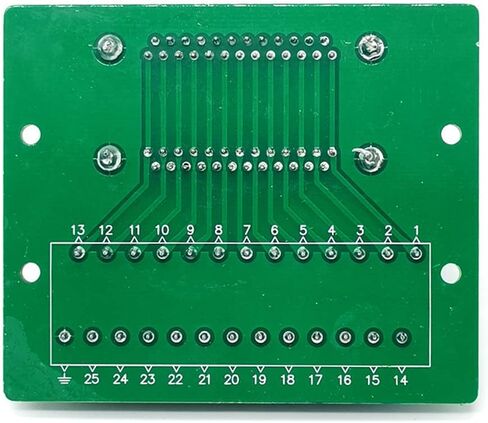 Jienk DB25 ذكر/أنثى D-SUB Din وحدة واجهة تثبيت السكك الحديدية، D-sub لوحة القطع الطرفية in Kuwait