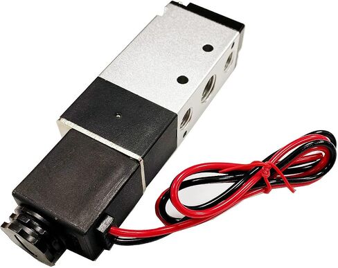 AOMAG 1/4 "PT صمام الملف اللولبي 4V210-08 تيار مستمر 12 فولت ملف واحد يعمل بالكهرباء 2 موضع 5 طريقة اتصال نوع in Saudi Arabia