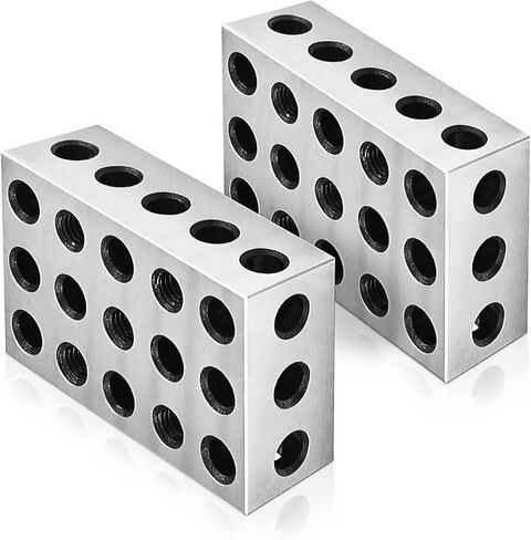 waltyotur 1 زوج متطابق فائق الدقة 2-4-6 كتل 23 فتحة 2 * 4 * 6 كتلة 0.0003 ميكانيكي 123 رقصة مناسبة لآلة الطحن المستخدمة في وظائف الإعداد والتخطيط والفحص in Kuwait