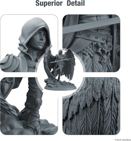 راتنج الطابعة ثلاثية الأبعاد ELEGOO 8K، راتنج فوتوبوليمير قياسي 405 نانومتر راتنج المعالجة بالأشعة فوق البنفسجية، الأفضل لطابعة Saturn 2 8K LCD ثلاثية الأبعاد رمادي 1000 جرام in Kuwait