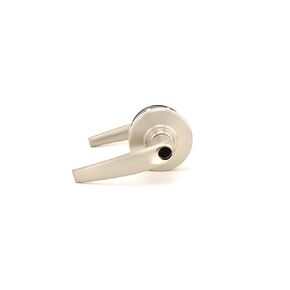 Schlage Commercial ND53ATH619 ND Series قفل أسطواني من الدرجة 1، قفل بوظيفة الدخول/الضغط على الزر، تصميم رافعة أثينا، لمسة نهائية من النيكل الساتان in Kuwait