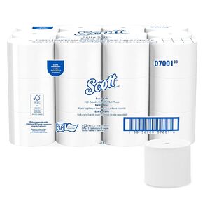 Kleenex Scott Coreless Extra Soft Standard Roll Toilet Paper (07001), Standard Rolls, 36 Rolls/Case, 800 Sheets/Roll, 28,800 Sheets/Case in Kuwait