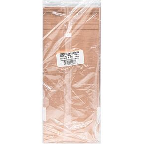 K&S 277 ملاءة نحاسية، 0.03 سم سمك × 10.16 سم عرض × 25.4 سم طول، 3 قطع، صنع في الولايات المتحدة الأمريكية in Kuwait