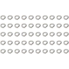 IMScrews M6 304 Stainless Steel Spring Lock Washers Pack of 100 in Saudi Arabia
