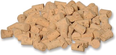 Frey Scientific - فلين طبيعي 586710، القطر العلوي 32 مم، القطر السفلي 26 مم، مقاس #14 (عبوة من 100 قطعة) in Kuwait