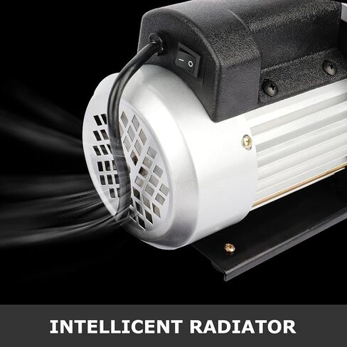 GCSJ 5CFM 1/2HP مضخة فراغ مزدوجة المرحلة دوارة دوارة HVAC تبريد تكييف الهواء أداة هواء تيار متردد 25 ميكرون 320 مل 110 فولت 60 هرتز HVAC مضخة دوارة عميقة متينة وموثوقة in Kuwait