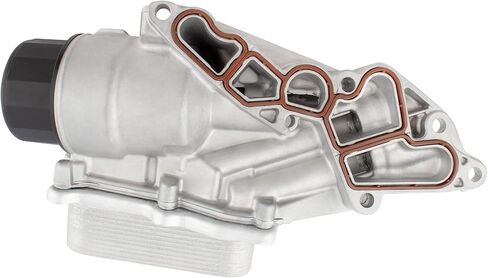 غطاء فلتر زيت المحرك من ويدواوتو مع مبرد زيت مناسب لسيارة مرسيدس بنز W203 C216 C209 W219 W212 W221 W164 سلسلة ار كلاس CLK350 CLK550 CLS550 GL450 GL550 GLK350 ML 350 ML. 450 ML550 قطعة بديلة # in Kuwait