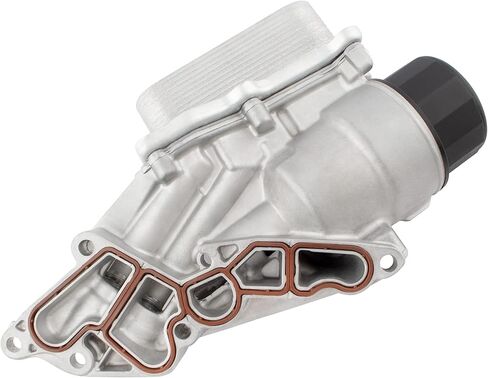 غطاء فلتر زيت المحرك من ويدواوتو مع مبرد زيت مناسب لسيارة مرسيدس بنز W203 C216 C209 W219 W212 W221 W164 سلسلة ار كلاس CLK350 CLK550 CLS550 GL450 GL550 GLK350 ML 350 ML. 450 ML550 قطعة بديلة # in Kuwait