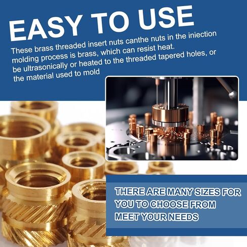 305 قطعة M2 M2.5 M3 M4 M5 M6 متري مترابطة إدراج لجوز مخرش مجموعة الحرارة إدراج الجوز الخيوط النحاس إدراج مجموعة متنوعة للطباعة ثلاثية الأبعاد حقن صب الصحافة الموضوع المكسرات in Kuwait