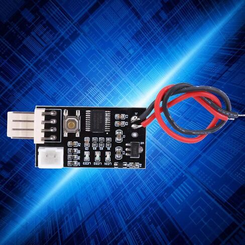 جهاز التحكم في السرعة 12 فولت PWM 4-Wire PC Fan درجة الحرارة أشباه الموصلات سرعة المراقب المالي in Kuwait