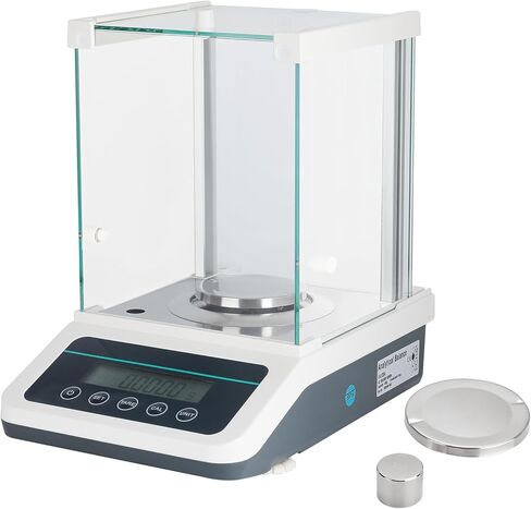 faruijie Precision Lab Scale 0.0001g - Analytical Balance,Laboratory Electronic Balance with Digital Weights and RS232 Interface（120gx0.1mg） in Kuwait