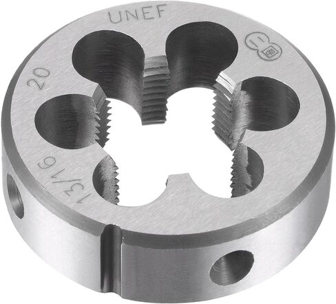 uxcell Round Threading Dies 13/16"-20 UNEF, Alloy Tool Steel Machine Thread Repair Hand Tool in Saudi Arabia