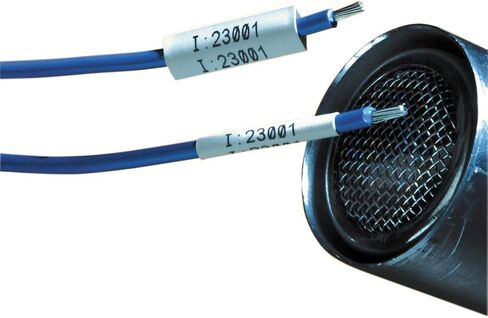 برادي M-125-1-342 بوليوليفين B-342 أسود على خرطوشة صانع التسميات البيضاء، 15/64 بوصة عرض × 1-1/64 بوصة ارتفاع، لطابعات BMP51/BMP53 in Kuwait