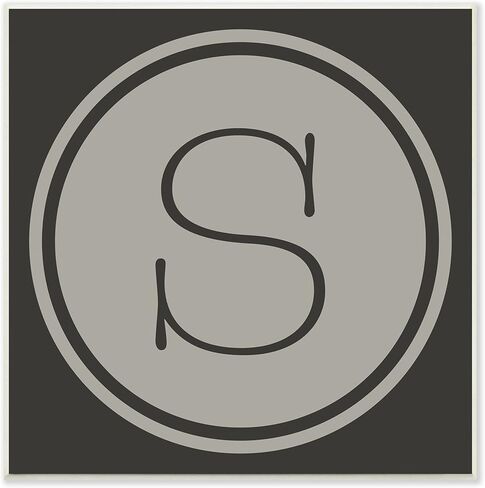 Stupell Industries Modern S الأولي المصعد مفتاح دائري الشكل لوحة فنية جدارية خشبية in Saudi Arabia