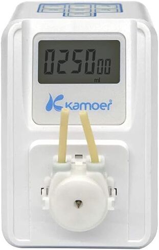 مضخة تمعجية 12 فولت تيار مستمر كاموير مايكرو متغيرة السرعة مضخة قياس الجرعات الكيميائية السائلة مع رأس مضخة تستخدم للاختبار التحليلي لمختبر حوض السمك 27-40 مل/دقيقة KSP-F01A in Kuwait