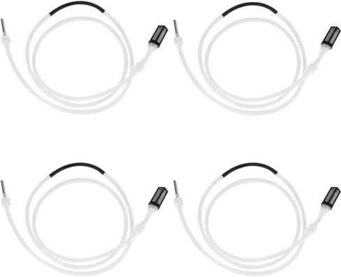 أنبوب استبدال كامل Hanchen لمضخة تعجي السائل آلة ملء معرف 6 مم أنبوب تمعجي خاص أنبوب سيليكون شفاف مع صمام فحص (4 قطع) in Kuwait