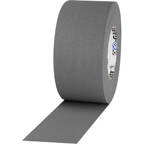 ProTapes Pro Gaff Premium Matte Cloth Gaffer's Tape With Rubber Adhesive, 11 mils Thick, 55 yds Length, 3" Width, Grey (Pack of 1) in Saudi Arabia