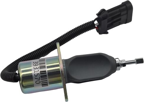 RABROPAR Fuel Shut Off Solenoid SA-4981-12 Compatible with Dodge Ram 2500 3500 5.9L Diesel 1994 1995 1996 1997 1998, Compatible with 5016244AB 5016244AA 3931570 in Saudi Arabia