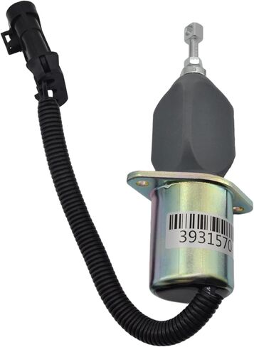 RABROPAR Fuel Shut Off Solenoid SA-4981-12 Compatible with Dodge Ram 2500 3500 5.9L Diesel 1994 1995 1996 1997 1998, Compatible with 5016244AB 5016244AA 3931570 in Saudi Arabia