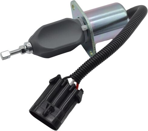 RABROPAR Fuel Shut Off Solenoid SA-4981-12 Compatible with Dodge Ram 2500 3500 5.9L Diesel 1994 1995 1996 1997 1998, Compatible with 5016244AB 5016244AA 3931570 in Saudi Arabia