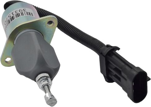 RABROPAR Fuel Shut Off Solenoid SA-4981-12 Compatible with Dodge Ram 2500 3500 5.9L Diesel 1994 1995 1996 1997 1998, Compatible with 5016244AB 5016244AA 3931570 in Saudi Arabia