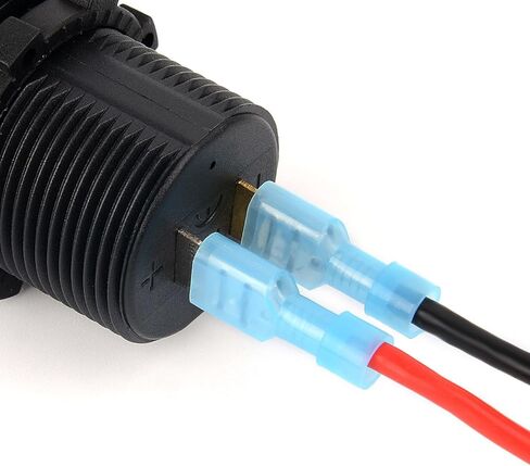 Nilight 50047R 110 قطعة من النايلون العلم بأسمائها الحقيقية أنثى معزولة قطع الاتصال السريع 22-18 16-14 12-10 مقياس العلم بأسمائها الحقيقية محطات تجعيد كهربائية موصل تشكيلة مجموعة in Kuwait