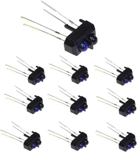 20 قطعة TCRT5000L TCRT5000 حساس كهرومغناطيسي عاكس للضوء لإخراج الترانزستور بالأشعة تحت الحمراء 950 مم 5 فولت 3 أمبير لروبوت السيارة الذكي in Saudi Arabia