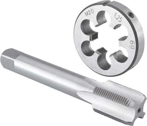 M20 X 0.75 Tap and Die Set, M20 x 0.75 Machine Thread Tap and Round Die Right Hand in Kuwait