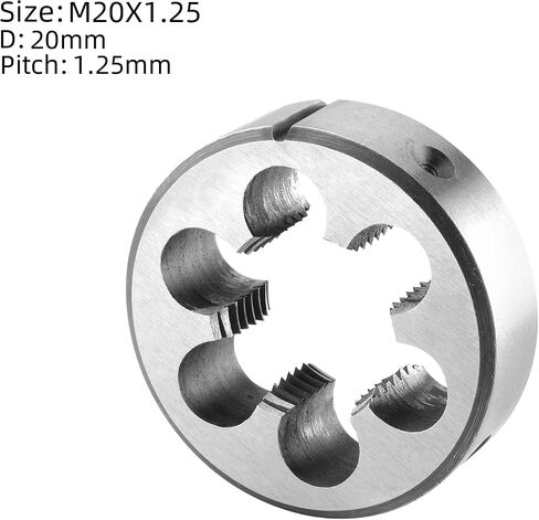 M20 X 0.75 Tap and Die Set, M20 x 0.75 Machine Thread Tap and Round Die Right Hand in Kuwait