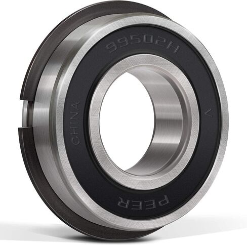 10 PCS 99502HNR Bearing ID 5/8" x OD 1-3/8" for Mini Bikes, Lawn Mower, Go Kart and Wheel Hub Etc, Dual Sided Rubber Seal and Snap Ring in Kuwait