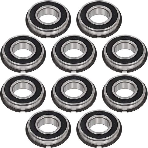10 PCS 99502HNR Bearing ID 5/8" x OD 1-3/8" for Mini Bikes, Lawn Mower, Go Kart and Wheel Hub Etc, Dual Sided Rubber Seal and Snap Ring in Kuwait