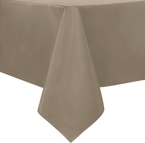 sancua 2 Pack Clear Plastic Table Cover Protector 54 x 78 inch, Rectangle Transparent PVC Table Cloth with Lace Edge 100% Waterproof Vinyl Tablecloths for Dining Kitchen Indoor Outdoor in Kuwait