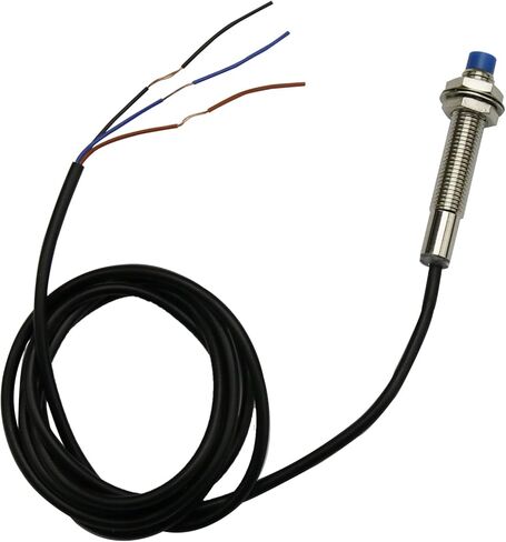 5Pcs LJ8A3-2-Z/BY Inductive Proximity Sensor Switch NO Normally Open PNP DC6V-36V M8 3 Wire Detector 2mm in Saudi Arabia