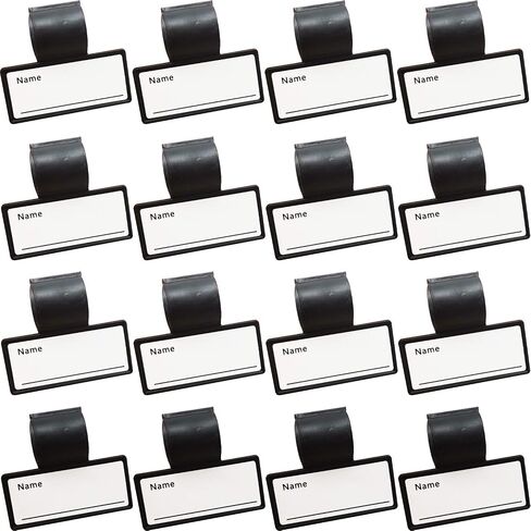 TIHOOD 20PCS Plastic Two Sided Name ID Identification Tag Clip for Stethoscope Tube Replacement in Saudi Arabia