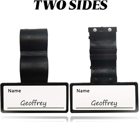 TIHOOD 20PCS Plastic Two Sided Name ID Identification Tag Clip for Stethoscope Tube Replacement in Saudi Arabia