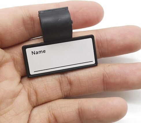 TIHOOD 20PCS Plastic Two Sided Name ID Identification Tag Clip for Stethoscope Tube Replacement in Saudi Arabia