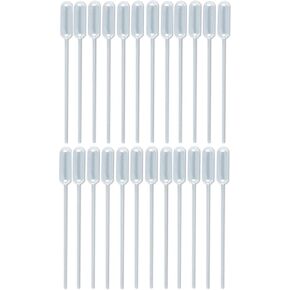 Sterile Non-Graduated Narrow Fine Stem Transfer Pipettes 3.5 mL (0.12 oz) - 24 Pack in Saudi Arabia